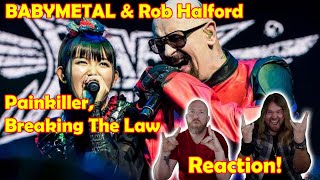 Musicians react to hearing BABYMETAL & Rob Halford - Painkiller, Breaking The Law