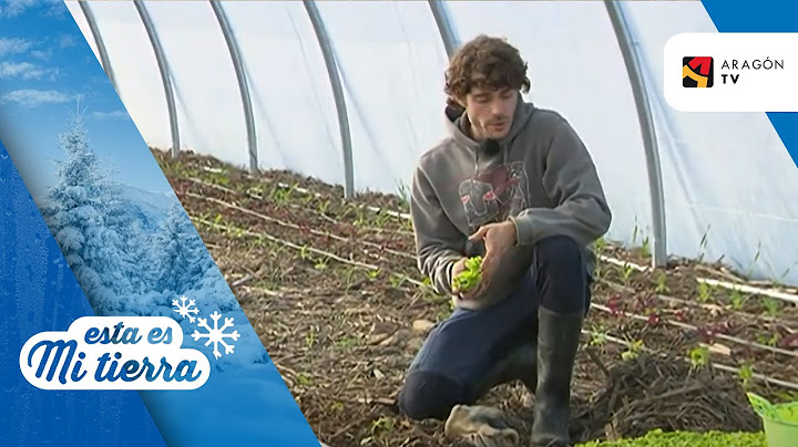 Un agricultor ecológico en Tarazona