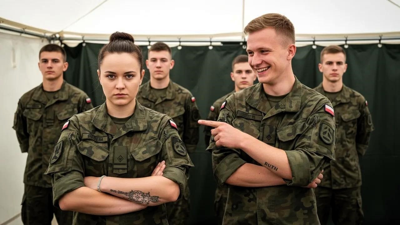 Porucznik sił specjalnych zapytał ją o stopień dla żartu—jej odpowiedź zmieniła wszystko