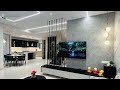 4bhk elegant villa project at gk alam villas hyderabad   blum acrylic kitchen  hinged wardrobes
