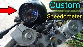 Installing Speedometer in Cafer Racer