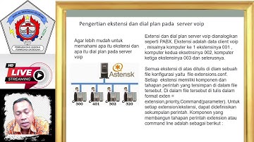 TEKNOLOGI LAYANAN JARINGAN - PENGERTIAN EKSTENSI DAN DIAL PLAN PADA SOFT SWITCH - XII TKJ
