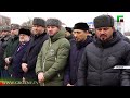 Рамзан Кадыров заложил капсулу под фундамент новой мечети