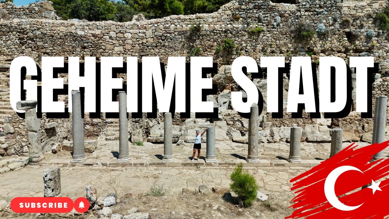 Syedra Antik Kent 🏛️ | Antike Ruinen, Drohnen-Shots & mein Alltag in Alanya 😎 #alanya #vlog #türkei 