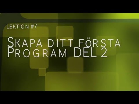 TIA Portalen Lektion #6, skapa första programmet. AND och Counter
