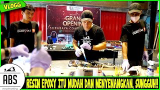 PERTAMAKALI BELAJAR PRAKTEK RESIN EPOXY DIRTY POURING