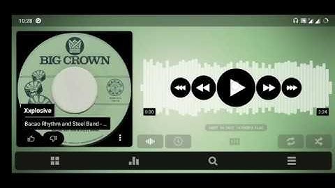 Poweramp v3 milkdrop visualizations - best Android music player