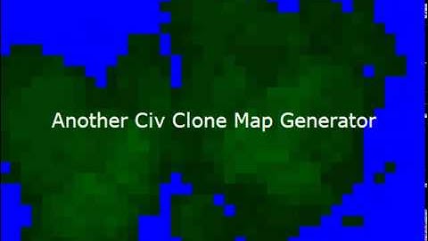 My latest Civ Clone Map Generator