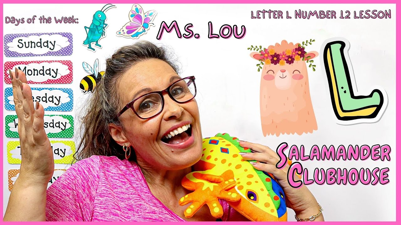 CIRCLE TIME - Preschool and Kindergarten LEARNING AT HOME - Ms. Lou Letter Ll Lesson