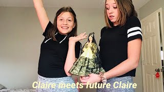 Claire meets future Claire