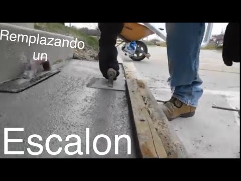 Video: ¿Cómo se repara un escalón de hormigón?