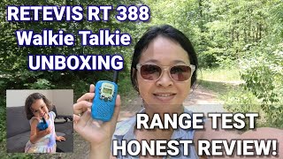 Retevis RT 388 Walkie Talkie Guide | UNBOXING AND HONEST REVIEW screenshot 5