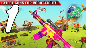 Counter Terrorist Strike: FPS Robot Shooting Games Gameplay Walkthrough #1 (Android, IOS)