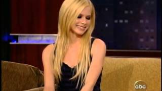 Avril Lavigne  Interview @ American TV Show 11/02/2005