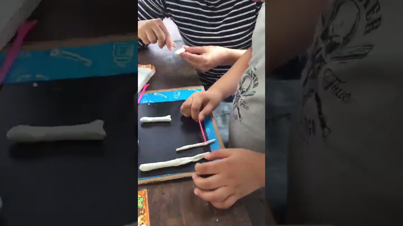 Skeletal System Model Making | Clay Crafts | 07-18-2023