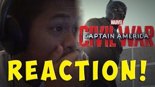 Captain America: Civil War - Trailer World Premiere REACTION!!!