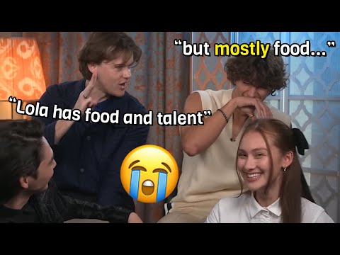 The Summer I Turned Pretty cast being the funniest cast for 4 minutes straight
