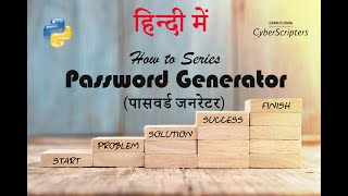 Python How to (हिंदी में ) : Password Generator in Python | Python projects | In Hindi