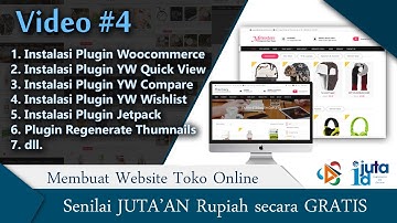 #4 Tutorial Membuat website Toko Online Professional (eCommerce)| Untuk Pemula (2018)