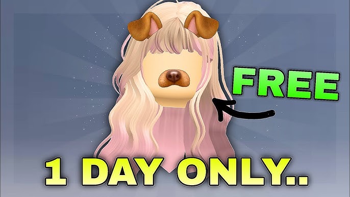 FREE HAIR / 1 DAY ONLY! ROBLOX 