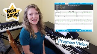 My Progress on Down to the River to Pray 🎹 using Piano Marvel 🎹 screenshot 4