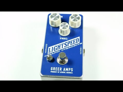 Greer Amps Lightspeed Organic Overdrive