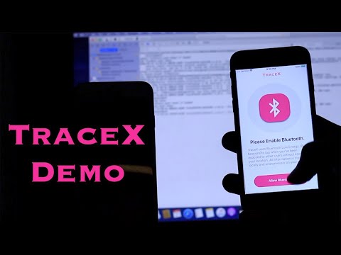 TraceX COVID-19 Contact Tracing - PoC Demonstration