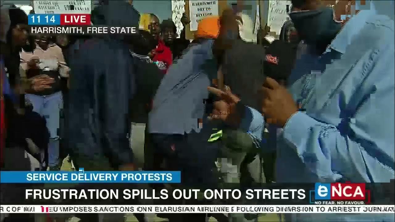 Service Delivery Protests Frustrations spill onto streets YouTube