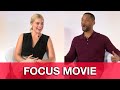 MARGOT ROBBIE & WILL SMITH Focus Press Conference