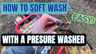 How to Soft Wash With A Pressure Washer - Downstream With A Pressure Washer screenshot 4