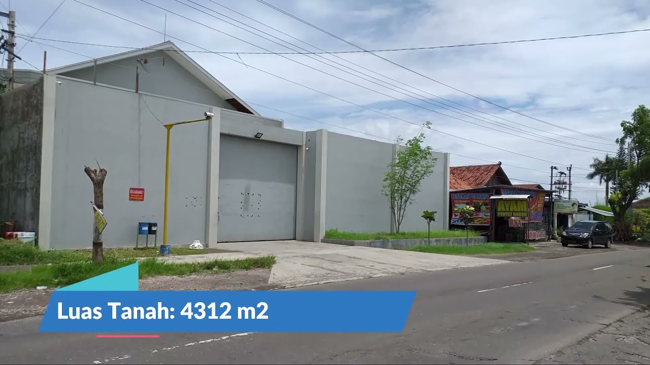 REVIEW JUAL GUDANG Siap Pakai Ada Kantor Mewah Dipinggir Jalan Raya Provinsi Solo Akses Kontainter