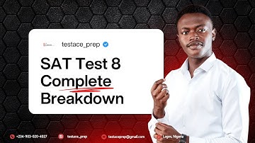 SAT Practice Test 8 Module 1 Full Explanation (Digital SAT Official Practice Test)