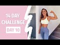 14 DAY FITNESS CHALLENGE | Day 10 Upper Body!