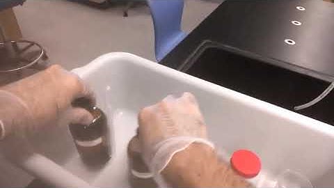 Chem 100 lab experiment 4 (chemical reactions) part 1