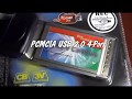 Best Connectivity PCMCIA 4 Port USB 2.0 CardBus Card Adapter