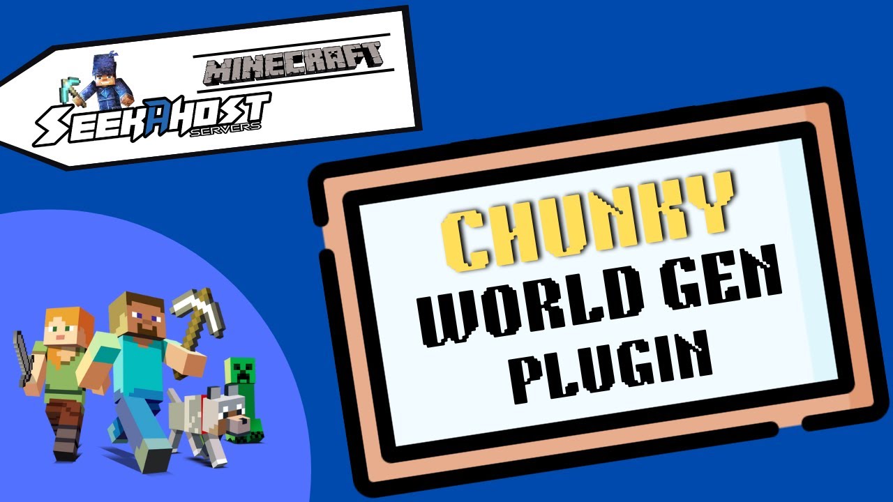 How to PreGenerate Your World in Minecraft with Chunky Plugin 1.13 1