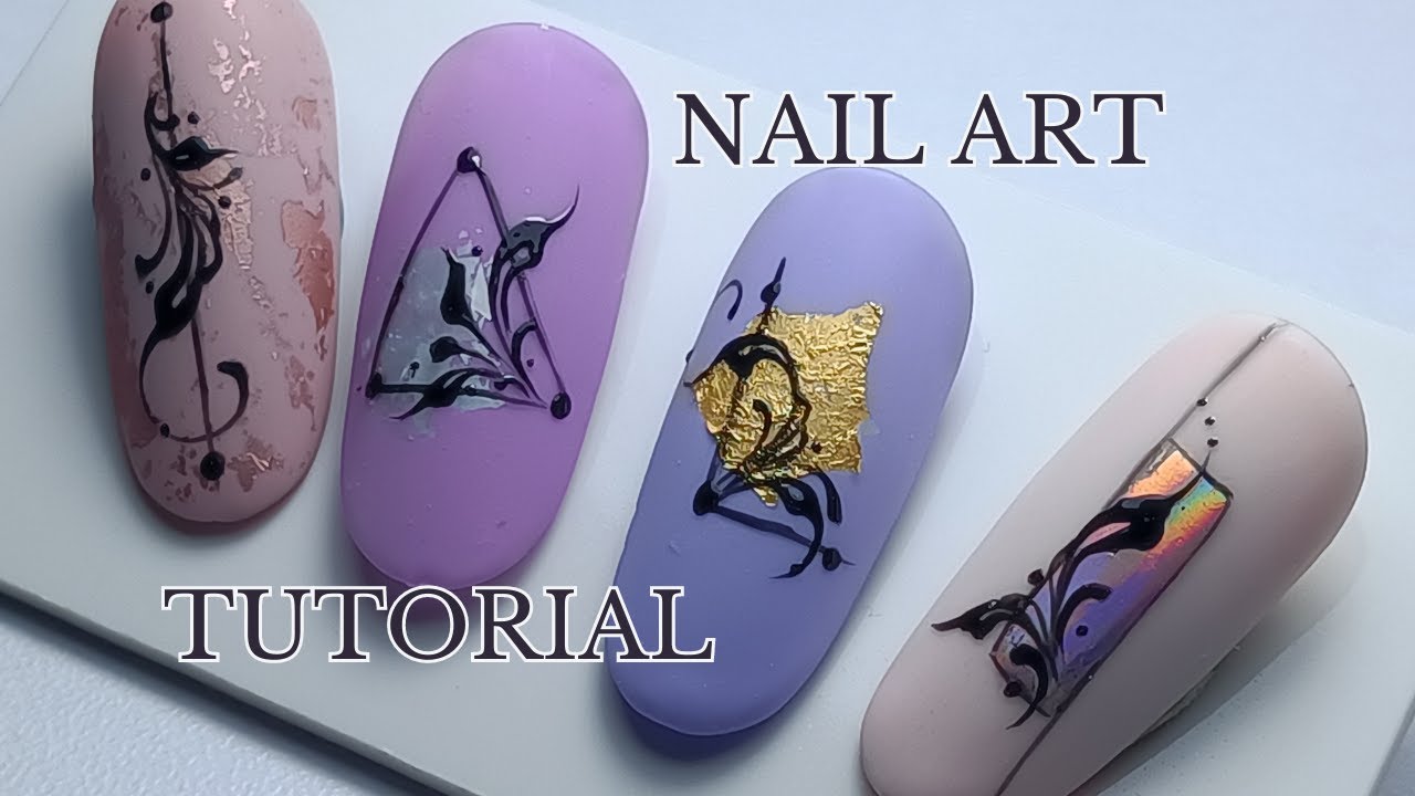 Easy Nail Art| Line Art| Indaminta