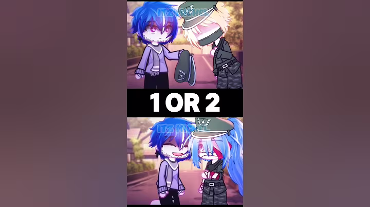 1 or 2? #gacha #gachalife #gachaclub #trend #shorts