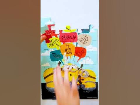 Миньоны Банана 🍌 Пазл для детей Миньоны #shorts - YouTube