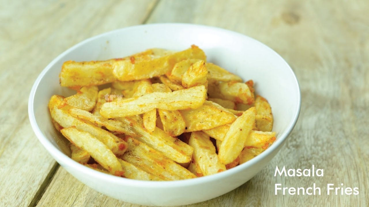 Masala French Fries/ Indian French Fries/ Spicy French Fries Recipe