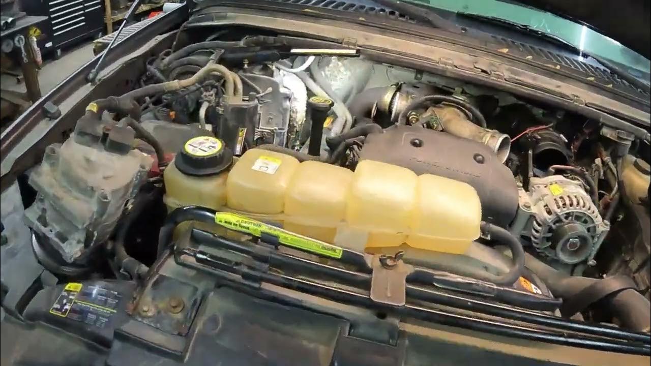 99 03 ford 7 3 powerstroke easy valve cover removal pass side youtube