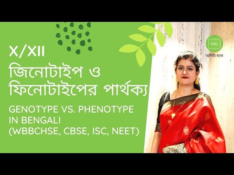 ভিডিও: জীববিজ্ঞানে একটি ফেনোটাইপ কি?