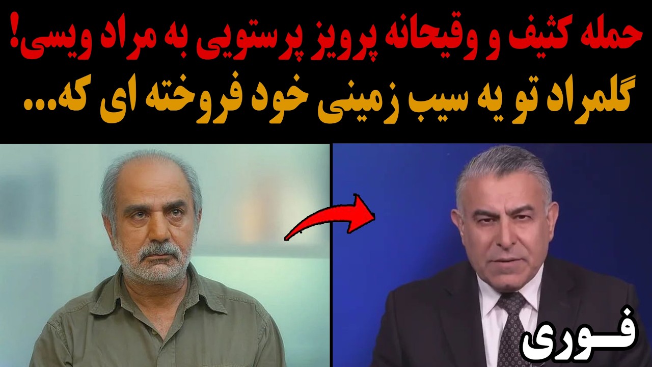 ⁣فوری:حمله کثیف و وقیحانه پرویز پرستویی به مراد ویسی!گلمراد تو یه سیب زمینی خود فروخته ای که...