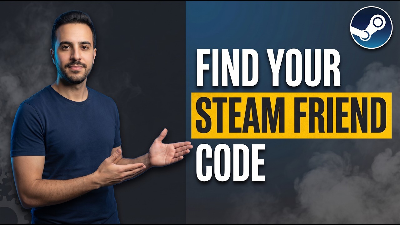 Steam Friend Code Location How To Find Your Steam Friend Code (Easy Guide) - YouTube
