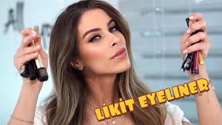 LİKİT EYELINER KOLEKSİYONUM | En iyi ve en kötüsünü seçiyorum.
