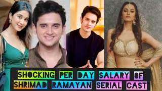 Shocking Per Day Salary Of Shrimad Ramayan Serial Star Cast | Mata Sita | Shree Ram | Ravan | JVJ |