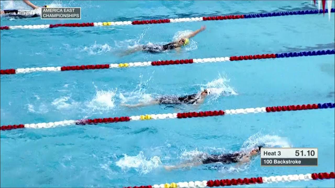 2021 America East Swimming Championships Day 2 Women's Highlights