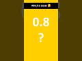 Which Is Closer To 0.8? | Quick Maths Challenge #44