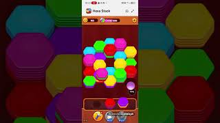 Finally Playing Hexa Stack Game For The First Time