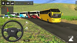 Bus 🚌 simulator indonesia😊 | euro coach Bus simulator indonesia | Realistic Public Coach Bus Driving screenshot 3
